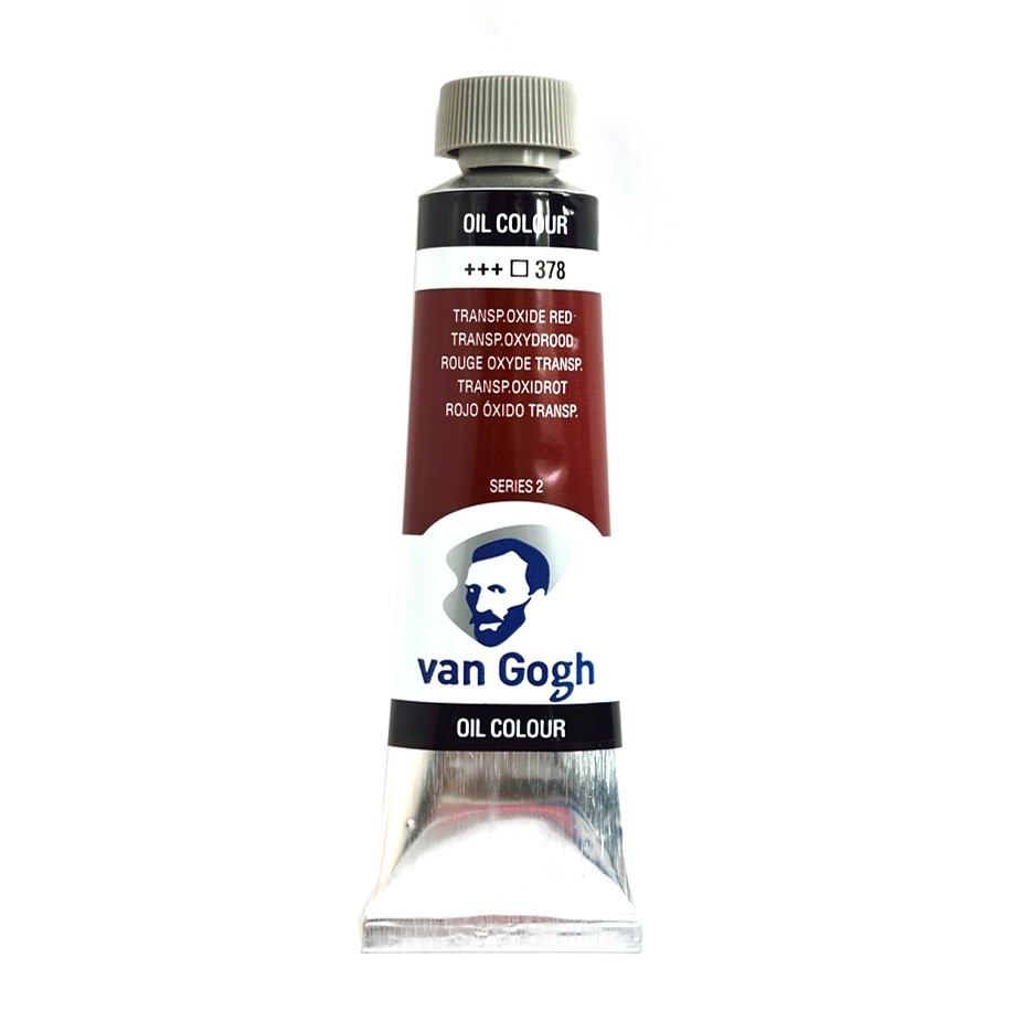 Краска масляная VAN GOGH цв.№378 оксид красный прозрачный туба 40мл по 759.00 руб от Royal Talens