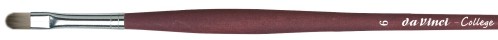 Кисть синтетика овальная 8750 COLLEGE-8750 №06 ручка длинная по 299.00 руб от Da Vinci