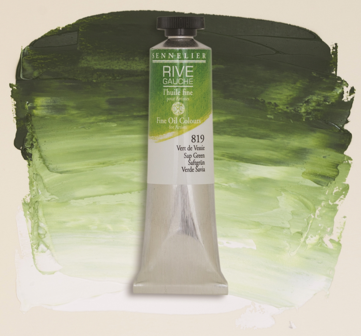 Краска масляная RIVE GAUCHE цв.№819 травяной зеленый туба 40мл по 373.00 руб от Sennelier