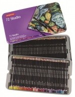 Набор цветных карандашей STUDIO 72цв. в металлической упаковке