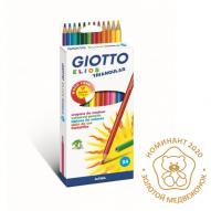 Набор цветных карандашей GIOTTO ELIOS треугольные полимер.d:3.3мм 24цв., картонная уп-ка по 506.00 руб от GIOTTO