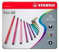 Набор фломастеров PEN 68 20цв. металлическая уп-ка от Stabilo по 1 399.00 руб Набор фломастеров PEN 68 20цв. металлическая уп-ка по 1 399.00 руб от Stabilo