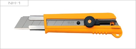 Нож OLFA NH-1 сверхпрочный, сегментированное лезвие 25мм, ручка ComfortGrip по 1 363.00 руб от Olfa