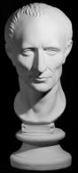 Гипсовая фигура голова Цезаря, 20х20х50см по 1 880.00 руб от Мастерская Экорше