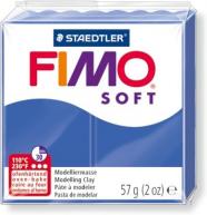 Пластика FIMO SOFT цв.№33 блестящий синий, брикет 57г