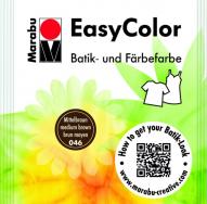Краска для окрашивания ткани EASY COLOR средний коричневый 25г