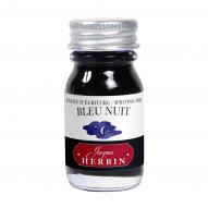 Чернила Herbin цв.Bleu nuit темно-синий банка 10мл Чернила Herbin цв.Bleu nuit темно-синий банка 10мл
