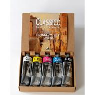 Набор красок масляных CLASSICO основные цвета 5цв. по 60мл