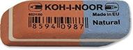 Ластик KOH-I-NOOR для карандаша и чернил комбинированный красно-синий 50х20х8мм по 12.00 руб от Koh-i-Noor