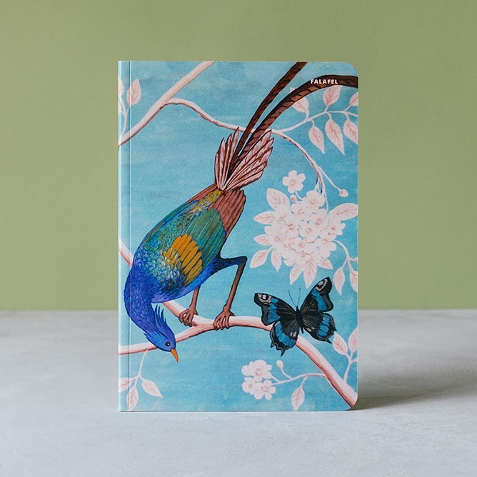 Скетчбук для рисования FALAFEL BIRDS OF PARADISE 80г/кв.м 138х200мм 40л. по 300.00 руб от Falafel books