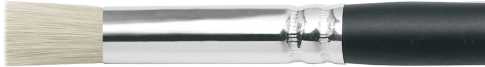 Кисть трафаретная щетина круглая ROUBLOFF серия 1685 №7 ручка короткая по 100.00 руб от Roubloff