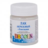 Лак для декупажа DECOLA с блестками банка 50мл от ЗХК Невская палитра по 130.00 руб Лак для декупажа DECOLA с блестками банка 50мл по 130.00 руб от ЗХК Невская палитра