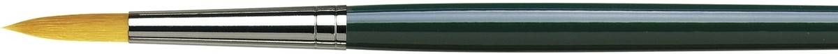 Кисть для масла и акрила синтетика круглая NOVA-1670 №16 ручка длинная по 599.00 руб от Da Vinci
