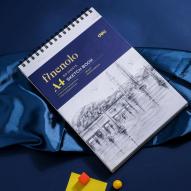 Альбом для графики FINENOLO 160г/кв.м (А4) 210х297мм 60л. альбомная ориентация на спирали Альбом для графики FINENOLO 160г/кв.м (А4) 210х297мм 60л. альбомная ориентация на спирали
