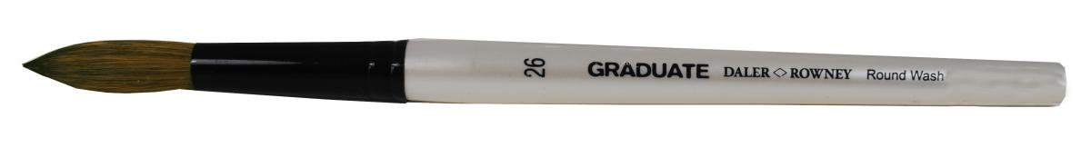 Кисть для масла и акрила mix круглая GRADUATE серия 189, №26, короткая ручка по 99.00 руб от Daler-rowney