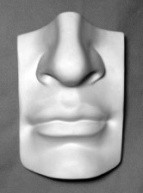 Гипсовая фигура губы с носом, 16х11х25см по 660.00 руб от Мастерская Экорше