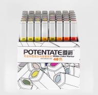 Набор маркеров на водной основе POTENTATE 48шт. по 8 149.00 руб от Potentate