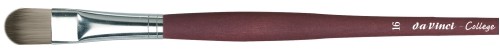 Кисть синтетика овальная 8750 COLLEGE-8750 №16 ручка длинная по 699.00 руб от Da Vinci