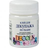 Клей для декупажа по ткани DECOLA 50мл от ЗХК Невская палитра по 154.00 руб Клей для декупажа по ткани DECOLA 50мл по 154.00 руб от ЗХК Невская палитра
