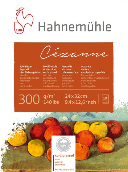 Альбом для акварели CEZANNE 300г/м.кв 240х320мм 10л. склейка среднее зерно по 2 841.00 руб от Hahnemuhle