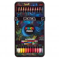 Набор карандашей цветных POSCA 36цв. пластиковая уп-ка