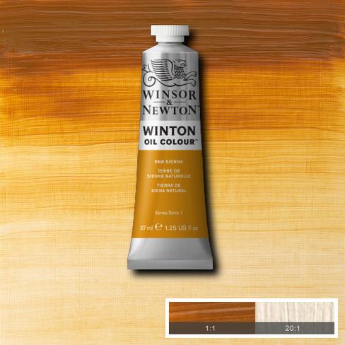 Краска масляная WINTON серия 1 цв.№552 сиена натуральная по 520.00 руб от Winsor&Newton