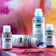 Краски акриловые GOLDEN Fluid флаконы; в ассортименте по 1 350.00 руб от Golden