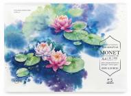 Альбом для акварели MONET 300г/кв.м (А4) 210х297мм 20л. склейка мелкое зерно хлопок 100%