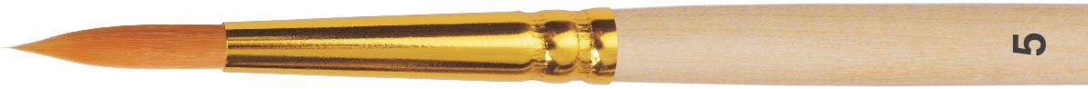Кисти для масла и акрила синтетика круглые ROUBLOFF серия 1312 ручка длинная; в ассортименте по 134.00 руб от Roubloff