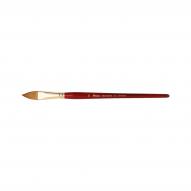 Кисти для акварели синтетика кошачий язык ORO ROSSO 756 ручка короткая; в ассортименте