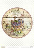 Бумага для декупажа рисовая 282х384 мм ЧАСЫ КОРЗИНКА от Craft Premier. Р. по 79.00 руб Бумага для декупажа рисовая 282х384 мм ЧАСЫ КОРЗИНКА по 79.00 руб от Craft Premier. Р.