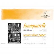 Альбом для акварели LANAQUARELLE хлопок 100% 300г/кв.м 230х310мм 20л. склейка