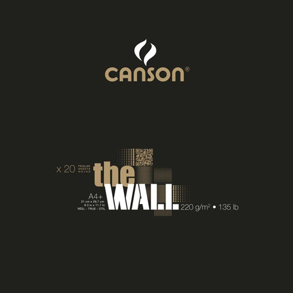 Бумага для маркеров THE WALL 220г/кв.м 700х1000мм двусторонняя по 595.00 руб от Canson