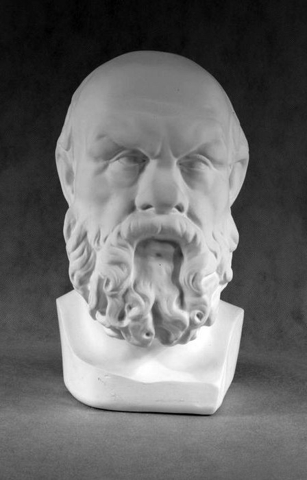 Гипсовая фигура голова Сократа, 35см по 1 190.00 руб от Статуя