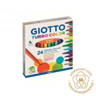 Набор фломастеров GIOTTO TURBO COLOR 24цв. картонная уп-ка от GIOTTO по 385.00 руб Набор фломастеров GIOTTO TURBO COLOR 24цв. картонная уп-ка по 385.00 руб от GIOTTO