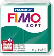 Пластика FIMO SOFT цв.№56 изумруд, брикет 57г