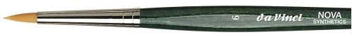 Кисть для миниатюр синтетика круглая короткая NOVA-5575 №06 по 399.00 руб от Da Vinci