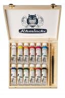 Набор масляных красок AKADEMIE OL COLOR 12цв. по 60мл кисть в деревянной упаковке по 14 473.00 руб от Schmincke