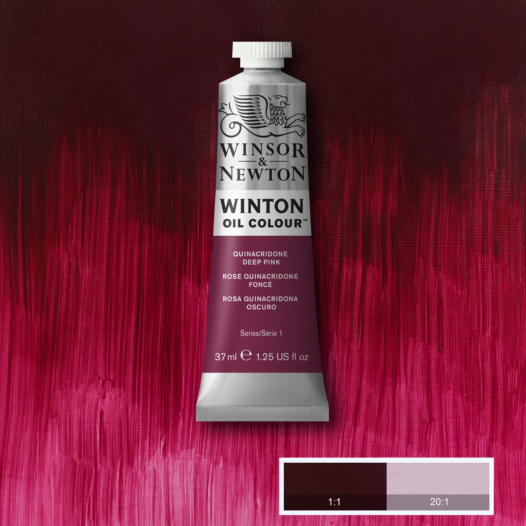 Краска масляная WINTON сер.1 цв.№250 квинакридон розовый темный туба 37мл по 520.00 руб от Winsor&Newton