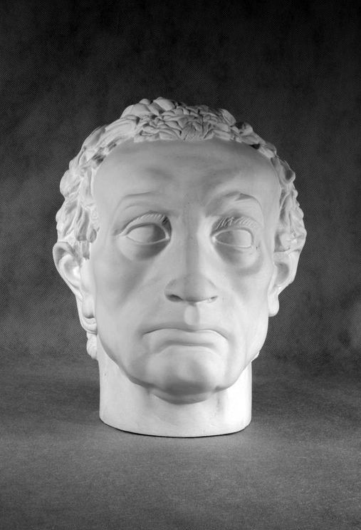 Гипсовая фигура голова Гаттамелата, 35см по 839.00 руб от Статуя