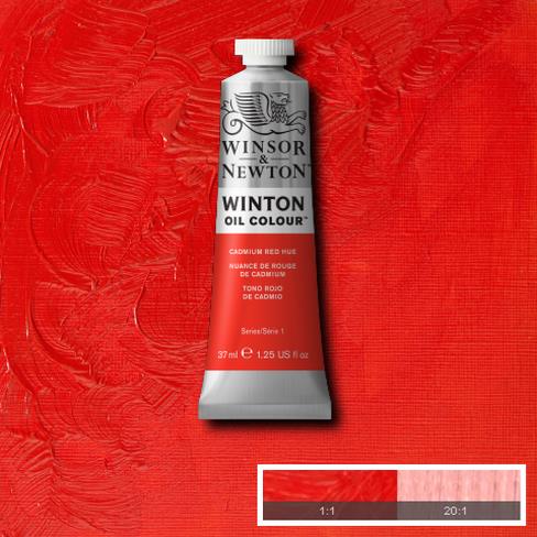 Краска масляная WINTON серия 1 цв.№095 кадмий красный туба 37мл по 520.00 руб от Winsor&Newton