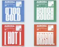 Альбомы для акварели AURORA RAW; в ассортименте по 999.00 руб от AURORA
