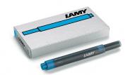 Картриджи для ручек LAMY T10 бирюзовые 5шт по 220.00 руб от LAMY