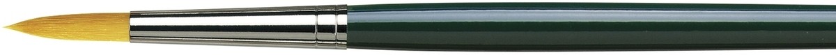 Кисть для масла и акрила синтетика круглая NOVA-1670 №18 ручка длинная по 899.00 руб от Da Vinci