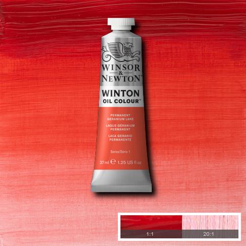 Краска масляная WINTON серия 1 цв.№480 герань перманентная туба 37мл по 520.00 руб от Winsor&Newton