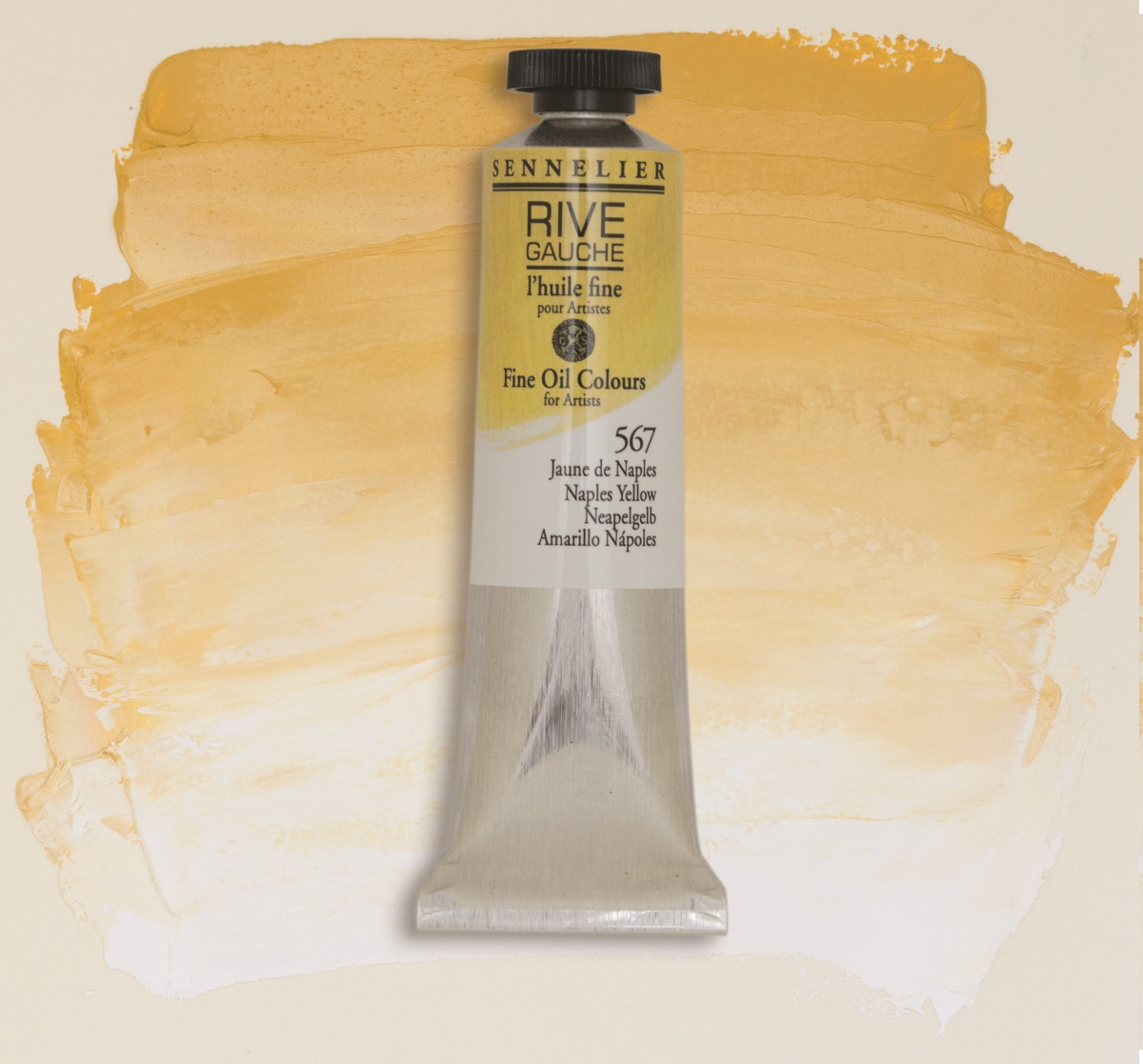 Краска масляная RIVE GAUCHE цв.№567 неаполитанская желтая туба 40мл по 373.00 руб от Sennelier