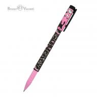 Ручка шариковая FunWrite Розовые котята контурные 0,5мм синяя по 10.00 руб от Bruno Visconti