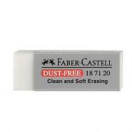 Ластик  DUST-FREE для карандашей, ПВХ, белый 62х21,5х11,5мм, картонная уп-ка по 81.00 руб от Faber-Castell