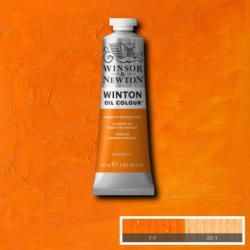 Краска масляная WINTON серия 1 цв.№090 кадмий оранжевый туба 37мл по 520.00 руб от Winsor&Newton