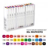 Набор маркеров TOUCH TWIN BRUSH 36шт. от Touch ShinHan по 15 212.00 руб Набор маркеров TOUCH TWIN BRUSH 36шт. по 15 212.00 руб от Touch ShinHan